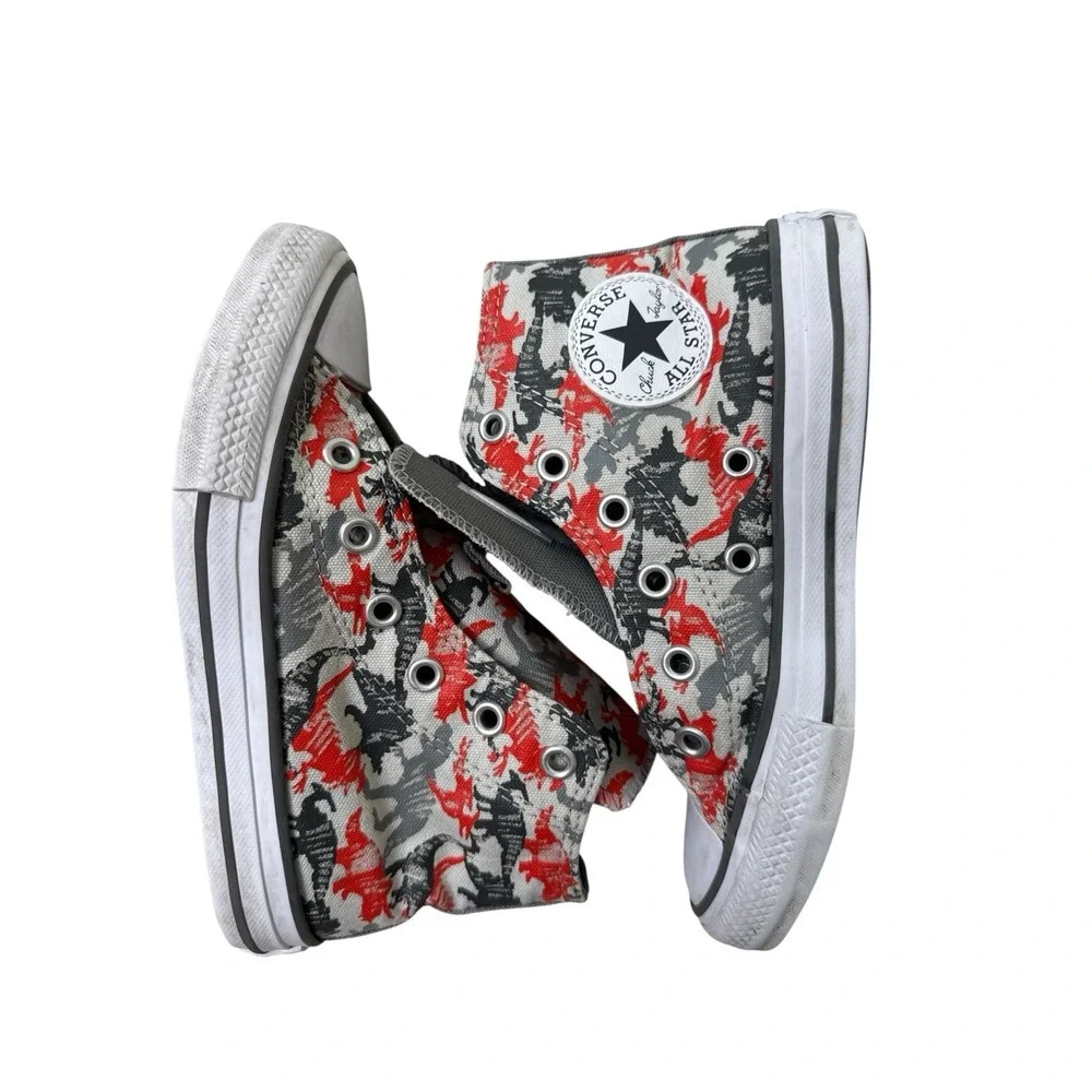 Converse Chuck Taylor All Star High Tops Dinosaurs Kids Dinoverse‎ T Rex Size 12
